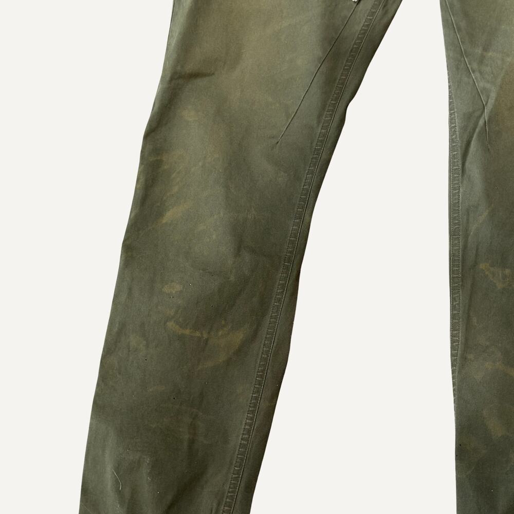 Rick Owens Skinny Jogger Pants Olive Green Drawstring Sz S - Picture 7 of 10